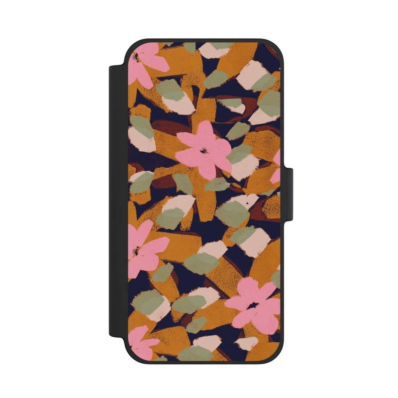 iPhone 12 mini NIVOflip Pattern Fleurs Roses