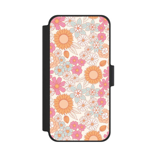 Apple iPhone 12 mini NIVOflip Retro Boho Blumen