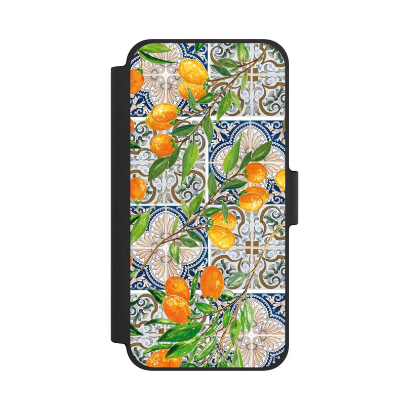 iPhone 12 mini NIVOflip Oranges Grecques Pattern