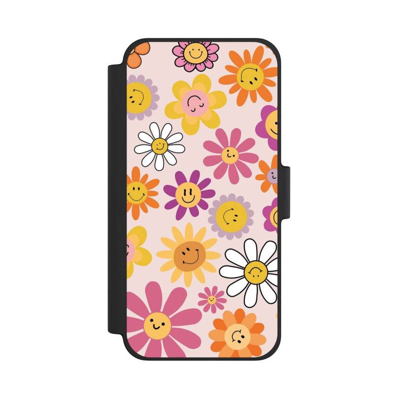 iPhone 12 mini NIVOflip Smiles Pink Flowers