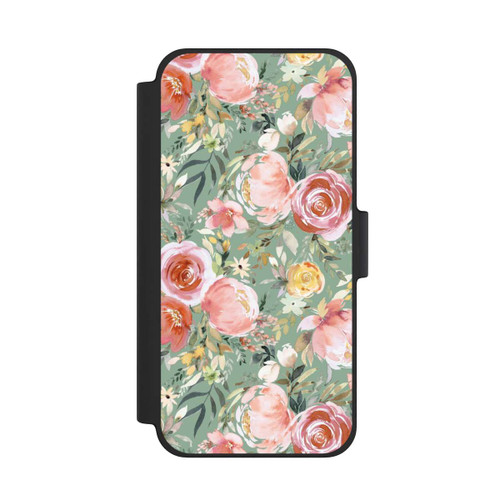 Apple iPhone 12 mini NIVOflip Bouquet de Pivoines Pastelles