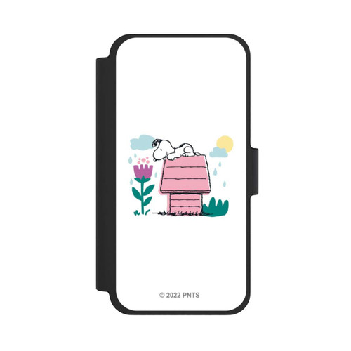 Apple iPhone 12 mini NIVOflip Snoopy Hundehütte Frühling