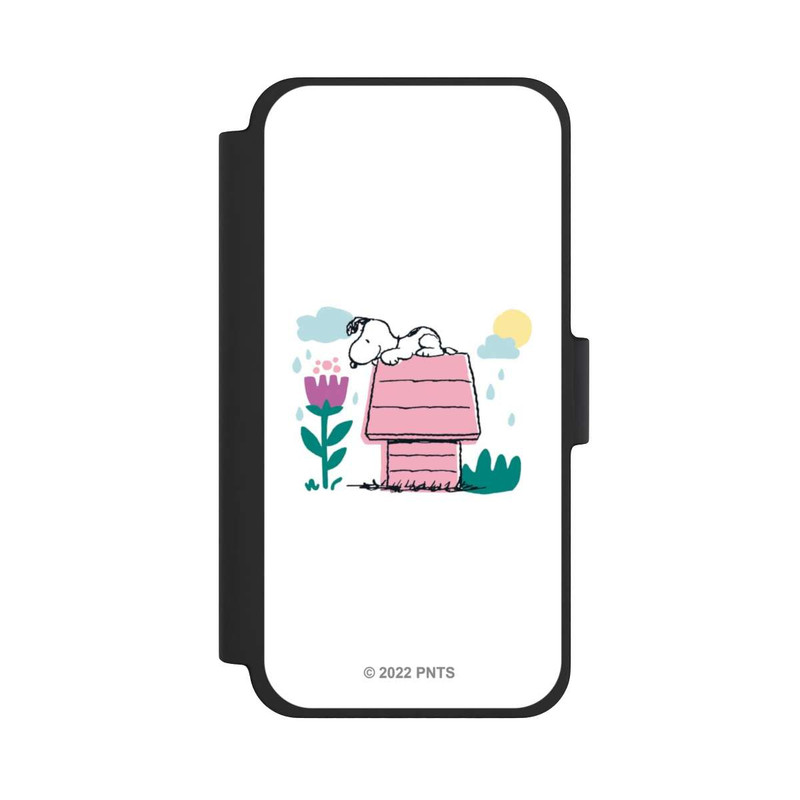 iPhone 12 mini NIVOflip Snoopy Hundehütte Frühling