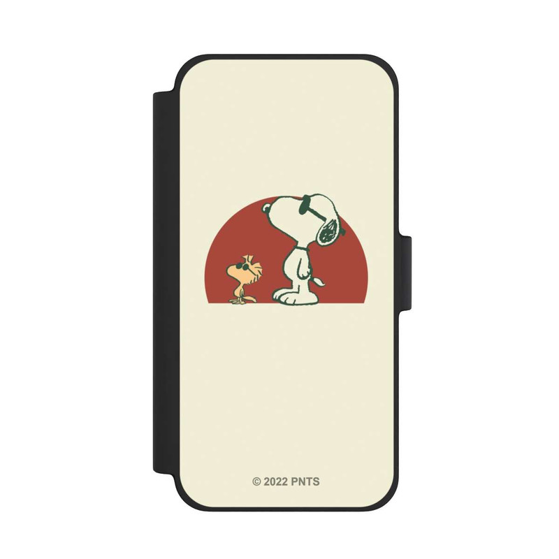iPhone 12 mini NIVOflip Snoopy Woodstock weit draußen