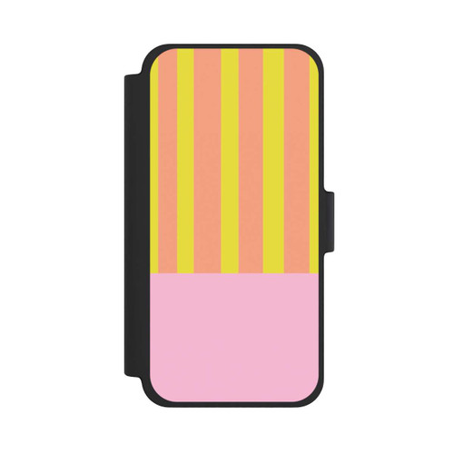 Apple iPhone 12 mini NIVOflip Neonfarbige Streifen
