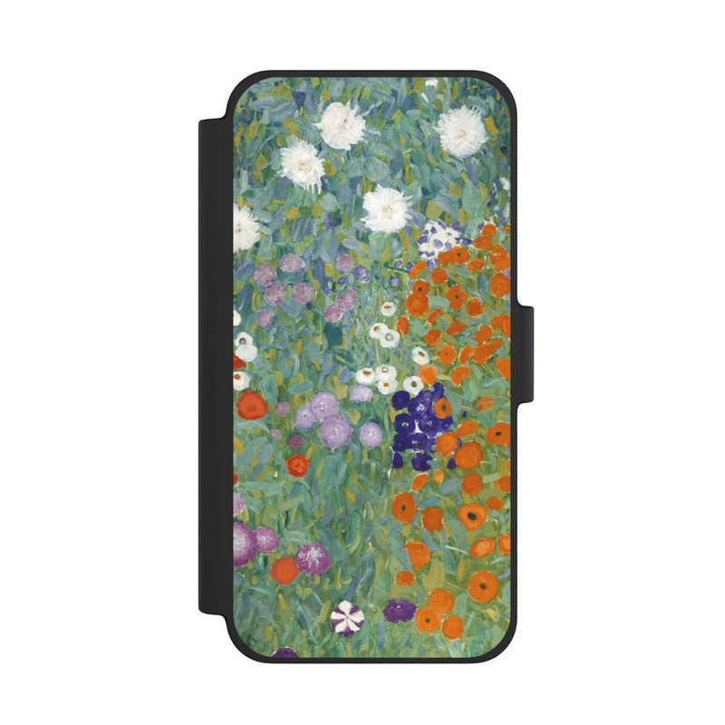 iPhone 12 mini NIVOflip Jardin en Fleur - Gustav Klimt