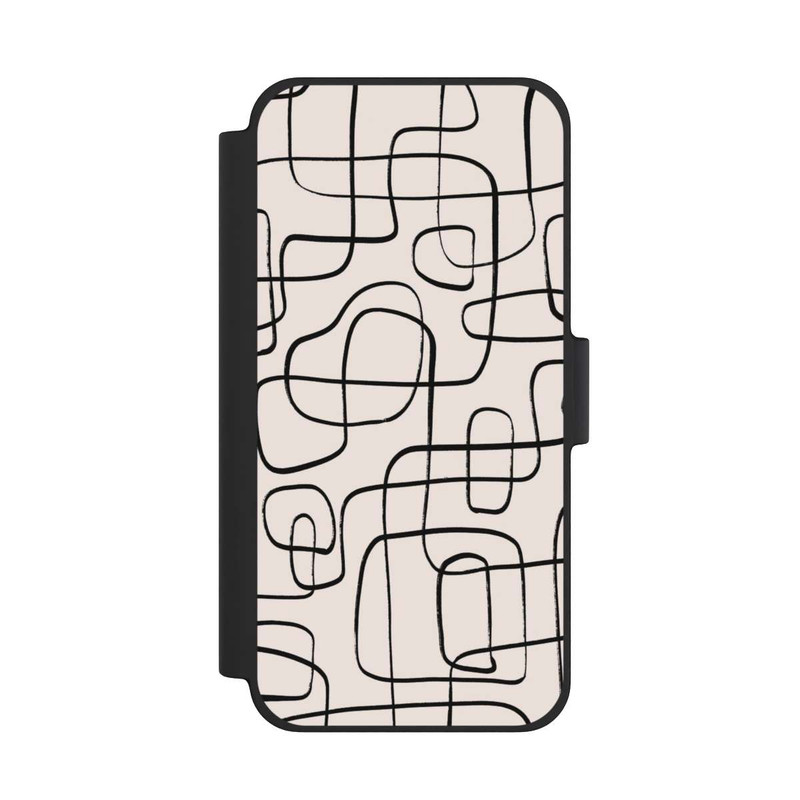 iPhone 12 mini NIVOflip Lignes Fines Pattern