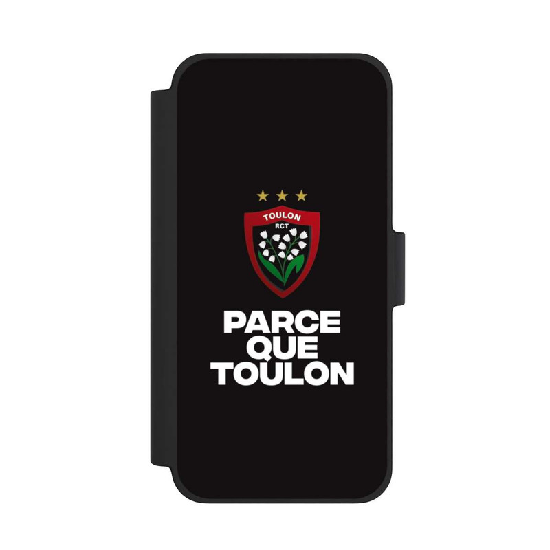 iPhone 12 mini NIVOflip Parce Que Toulon Noir
