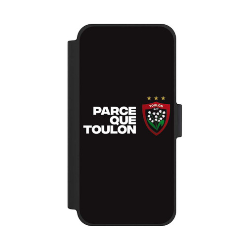 Apple iPhone 12 mini NIVOflip RC Toulonnais PQT Noir