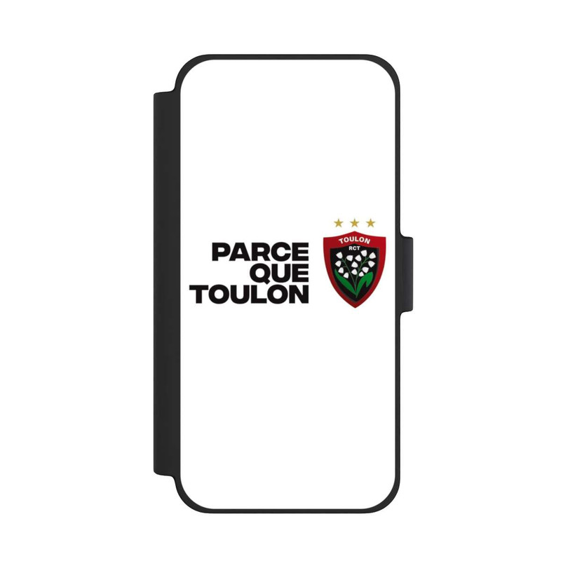 iPhone 12 mini NIVOflip RC Toulonnais PQT Blanc