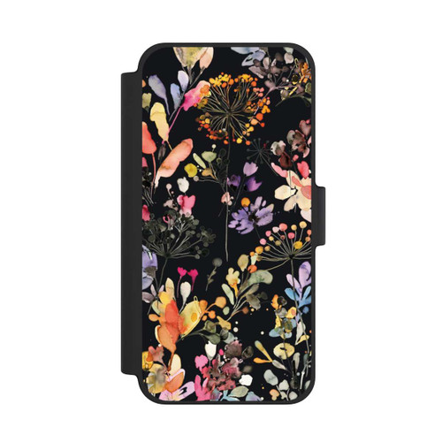 Apple iPhone 12 mini NIVOflip Wilde Gräser schwarz