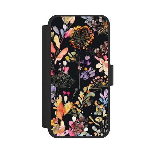 Apple iPhone 12 mini NIVOflip Wilde Gräser schwarz