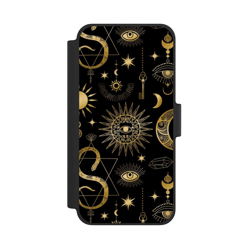 iPhone 12 mini NIVOflip Soleil et Lune Célestes Steampunk