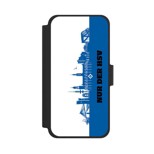 Apple iPhone 12 mini NIVOflip HSV Skyline Blau Weiß