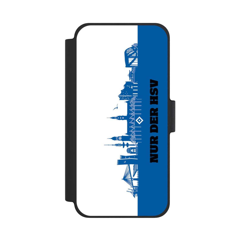 iPhone 12 mini NIVOflip HSV Skyline Blau Weiß