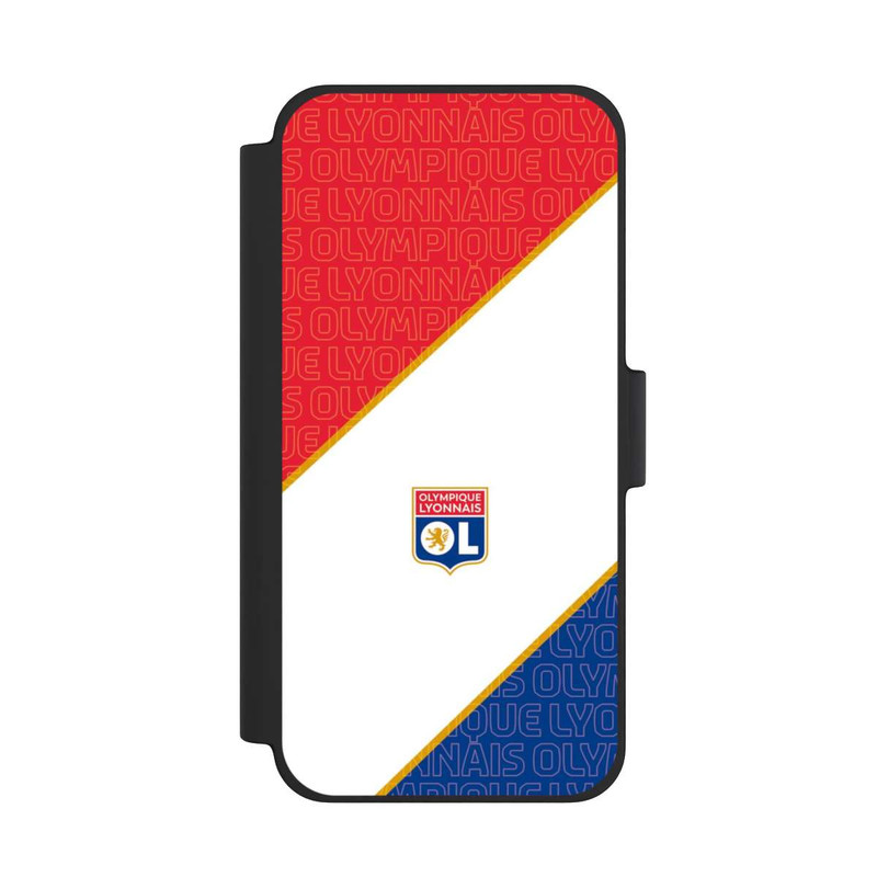 iPhone 12 mini NIVOflip Logo OL rouge et bleu