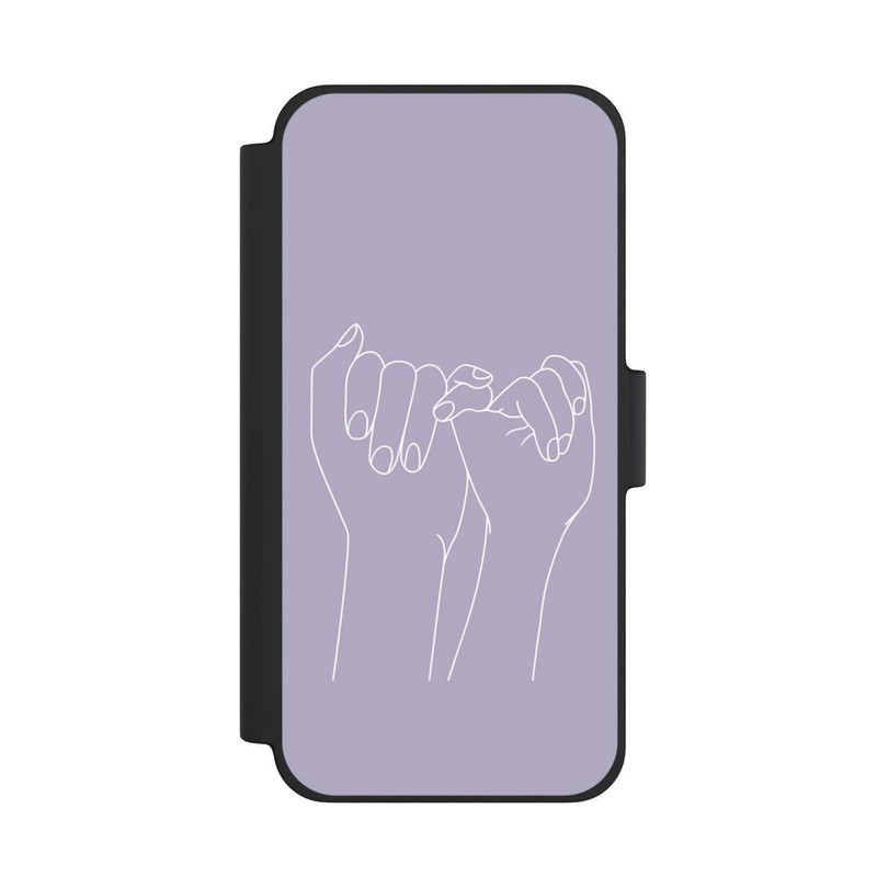 iPhone 12 mini NIVOflip Ligne d'art de la promesse