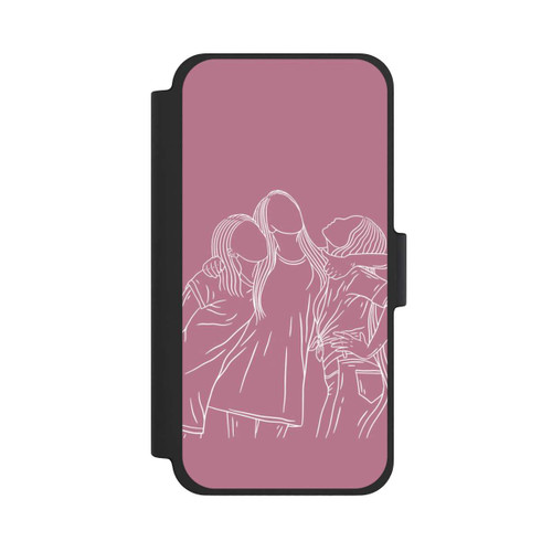 Apple iPhone 12 mini NIVOflip Freundinnen Line Art