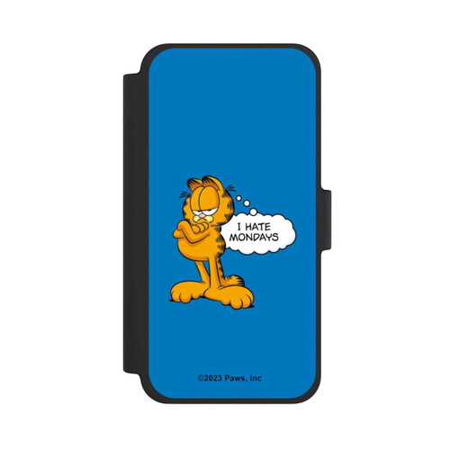Apple iPhone 12 mini NIVOflip Garfield I Hate Mondays Blau