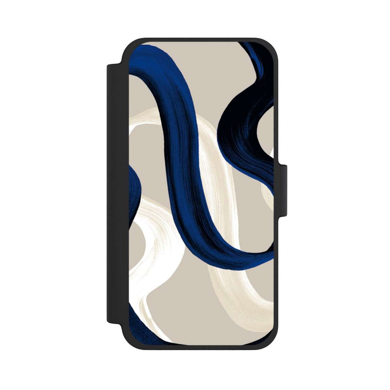 iPhone 12 mini NIVOflip Abstrakte Pinselstriche 80
