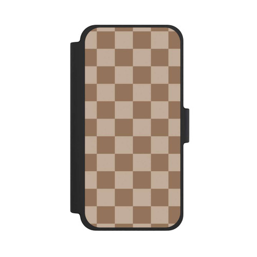 Apple iPhone 12 mini NIVOflip Braun Karo