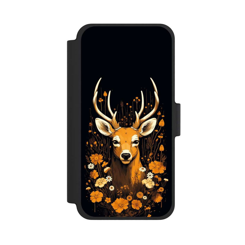 iPhone 12 mini NIVOflip Deer Flowers Big