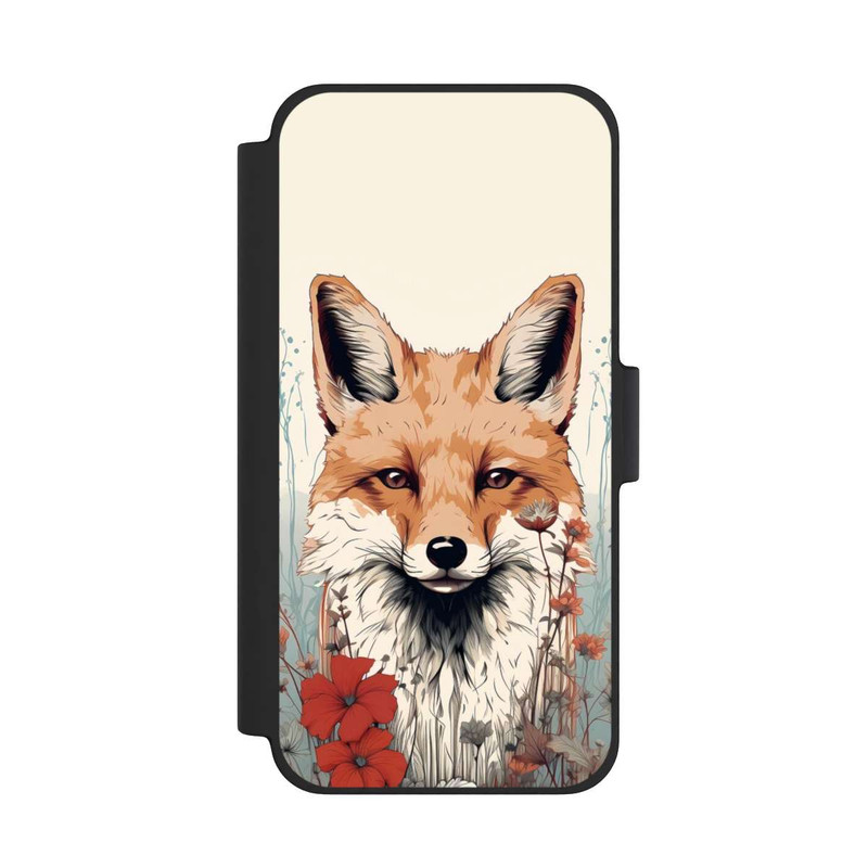 iPhone 12 mini NIVOflip  Fox with Flowers