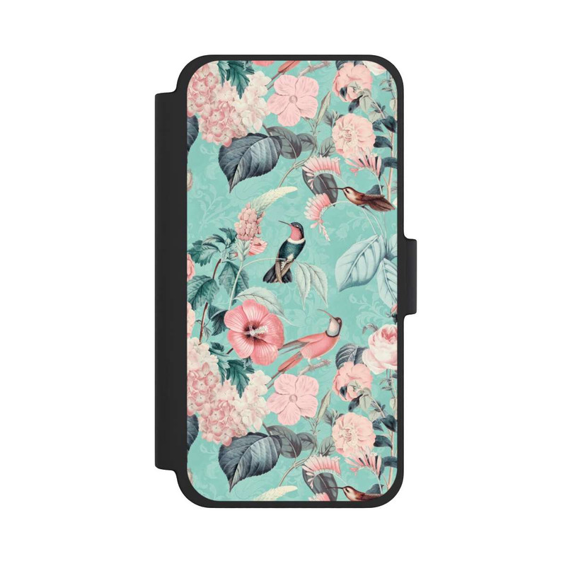 iPhone 12 mini NIVOflip Kolibri Paradies Pattern