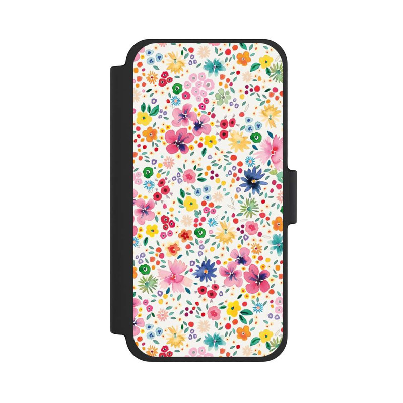 iPhone 12 mini NIVOflip Millefleurs Pink Spring Garden