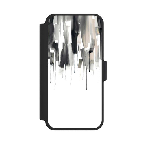 Apple iPhone 12 mini NIVOflip Watery Stripes Japandi Black