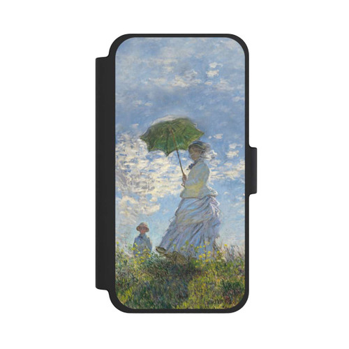 Apple iPhone 12 mini NIVOflip Frau mit Sonnenschirm - Monet
