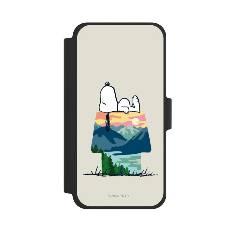 iPhone 12 mini NIVOflip Snoopy Camping Hütte