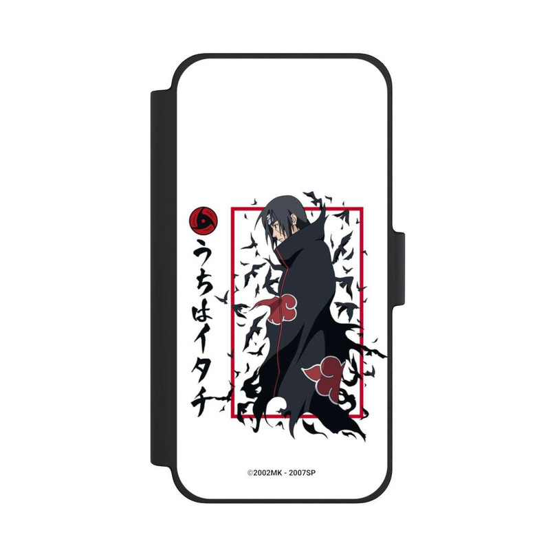 iPhone 12 mini NIVOflip Itachi Krähen Weiß