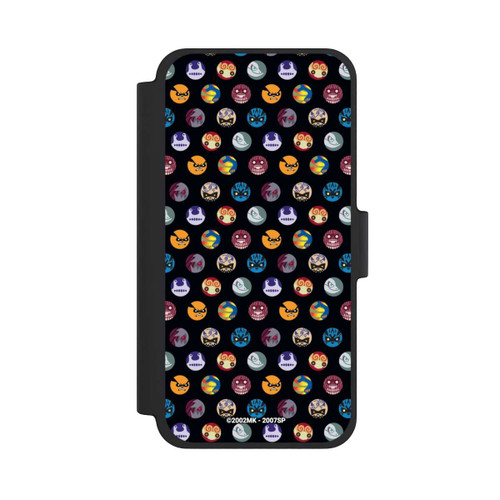 Apple iPhone 12 mini NIVOflip Bijuu Muster Schwarz