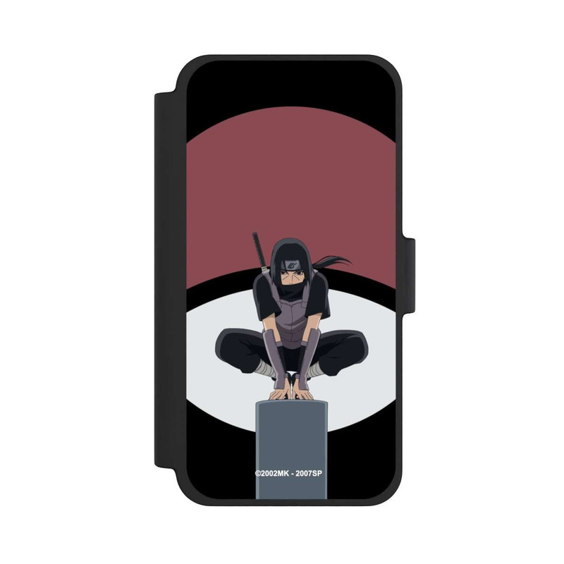 iPhone 12 mini NIVOflip Itachi Uchiha Symbol schwarz