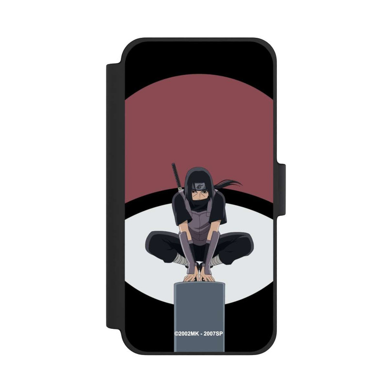 iPhone 12 mini NIVOflip Symbole Itachi Uchiha noir