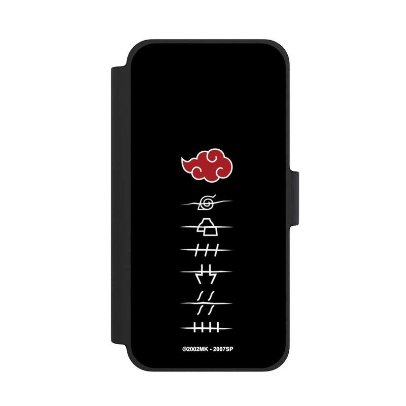 iPhone 12 mini NIVOflip Symboles des membres de l'Akatsuki noirs
