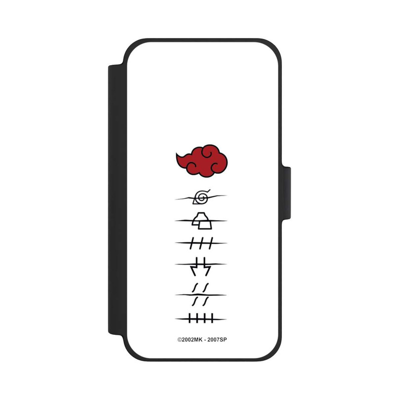 iPhone 12 mini NIVOflip Symboles blancs des membres d'Akatsuki