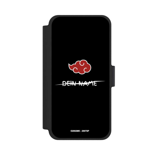 Apple iPhone 12 mini NIVOflip Akatsuki personalisierbar Schwarz
