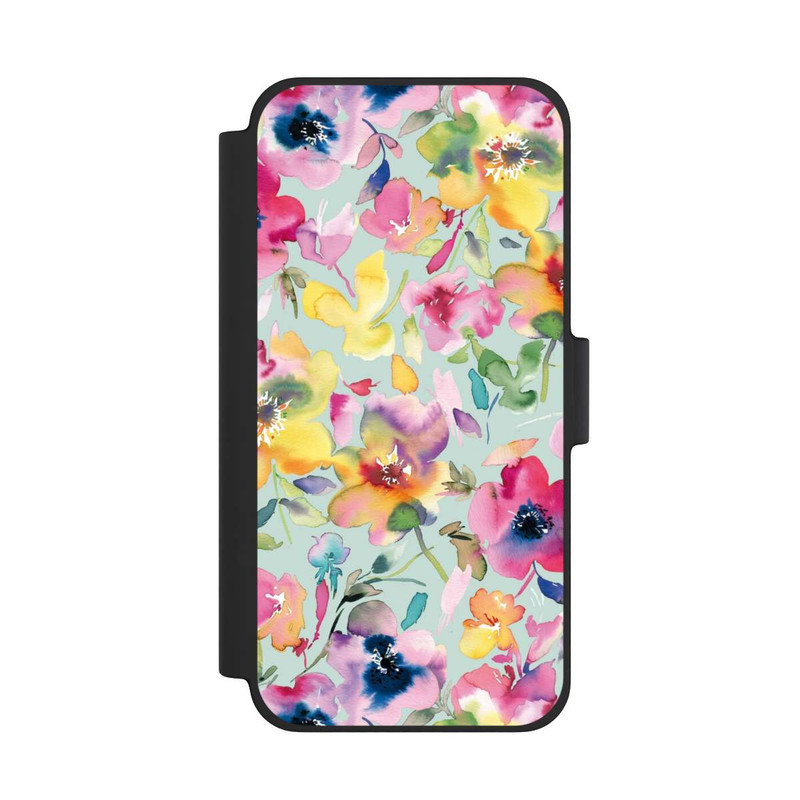 iPhone 12 mini NIVOflip Künstlerischer Sommer Psychedelic Floral
