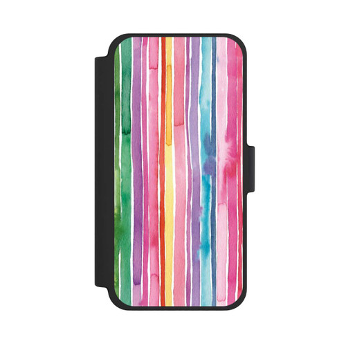 Apple iPhone 12 mini NIVOflip Camouflage Regenbogenstreifen