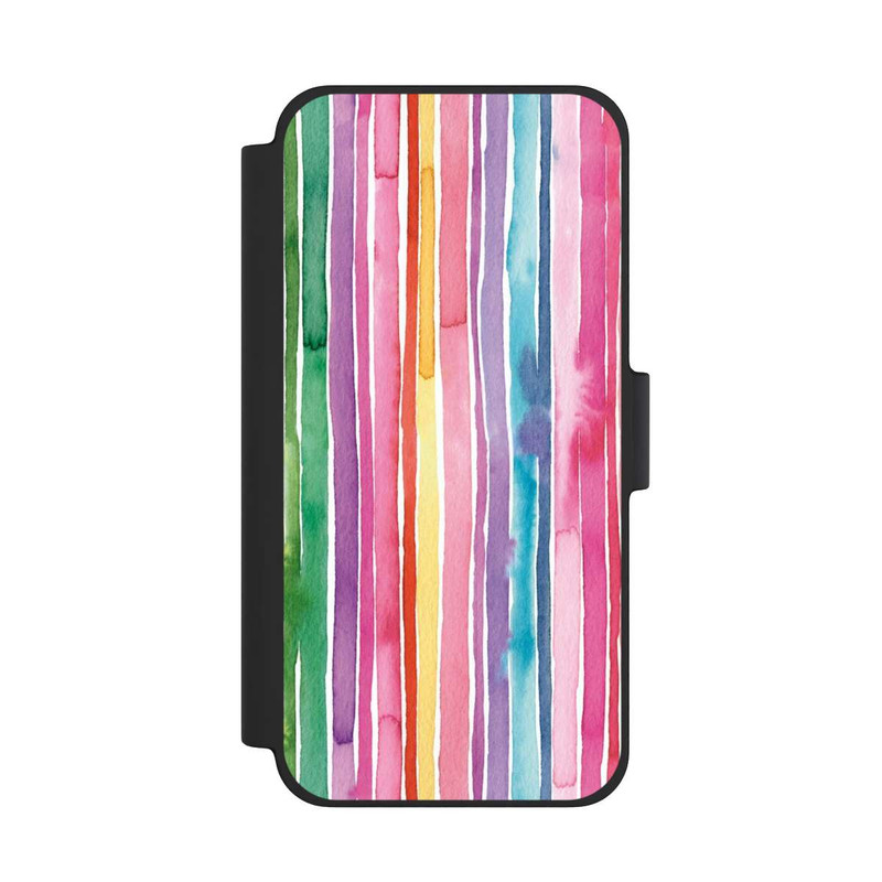 iPhone 12 mini NIVOflip Camouflage Regenbogenstreifen