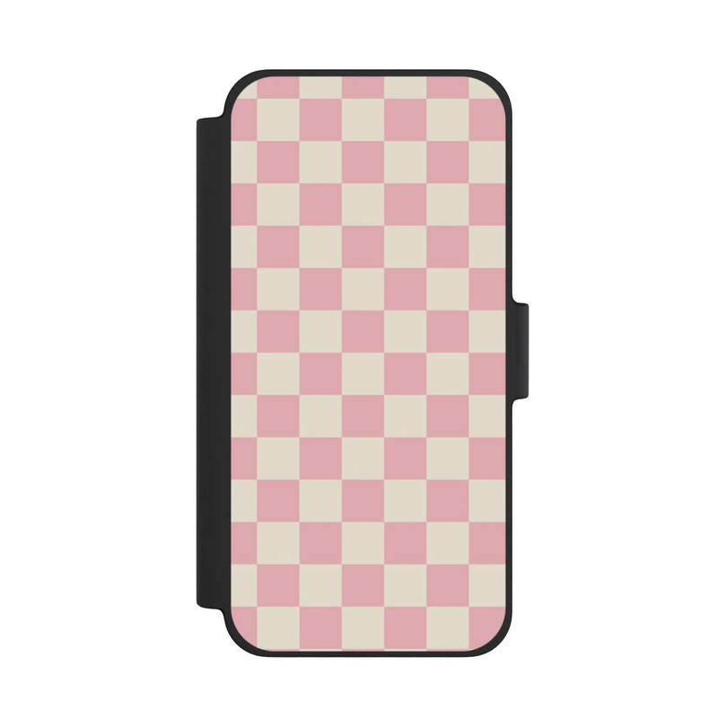 iPhone 12 mini NIVOflip Schachbrett Rosa
