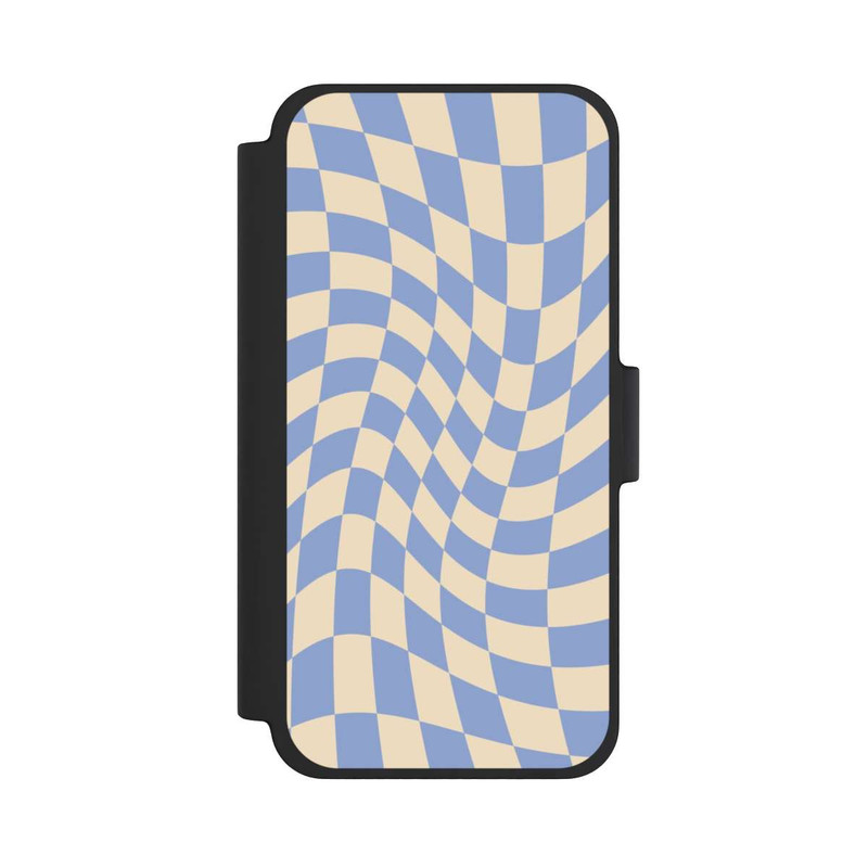 iPhone 12 mini NIVOflip Blue chessboard