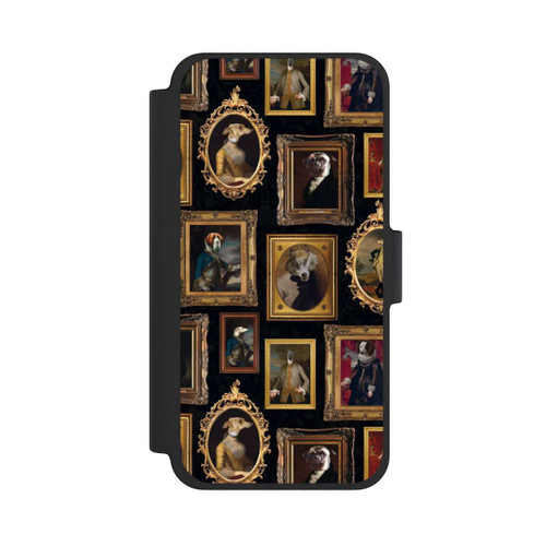 Apple iPhone 12 mini NIVOflip Dog Ancient Frame Pattern with AI