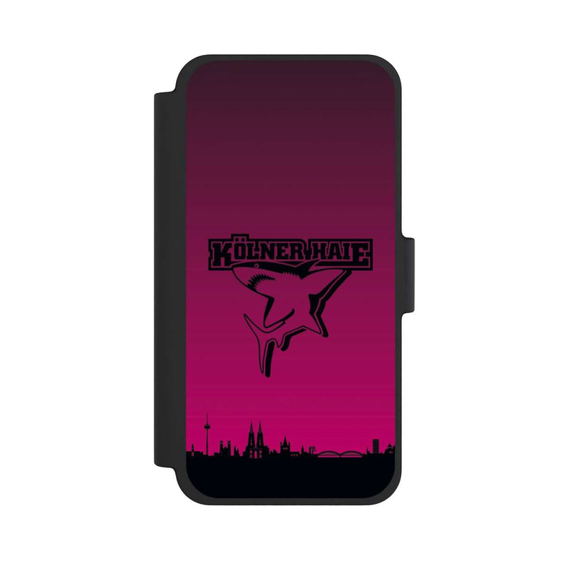 iPhone 12 mini NIVOflip Kölner Haie Skyline Pink