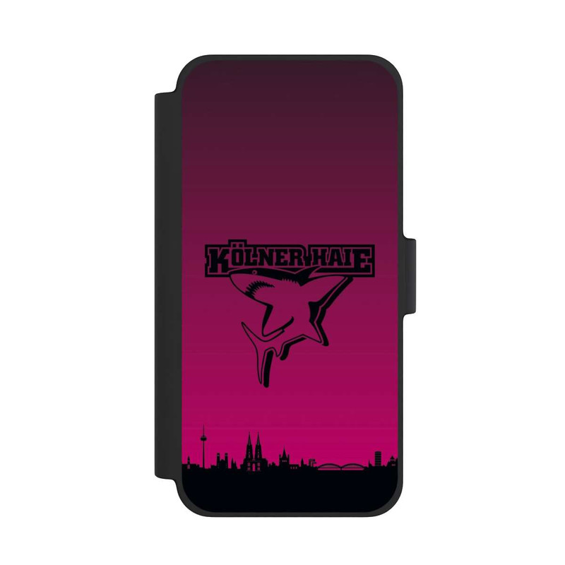 iPhone 12 mini NIVOflip Kölner Haie Skyline Pink
