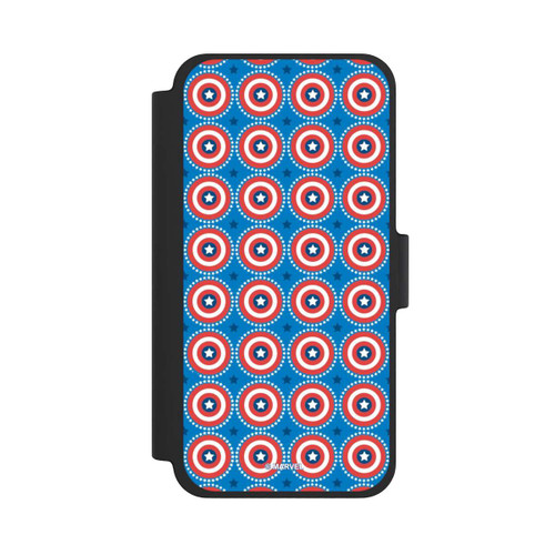 Apple iPhone 12 mini NIVOflip Captain American Shield Pattern
