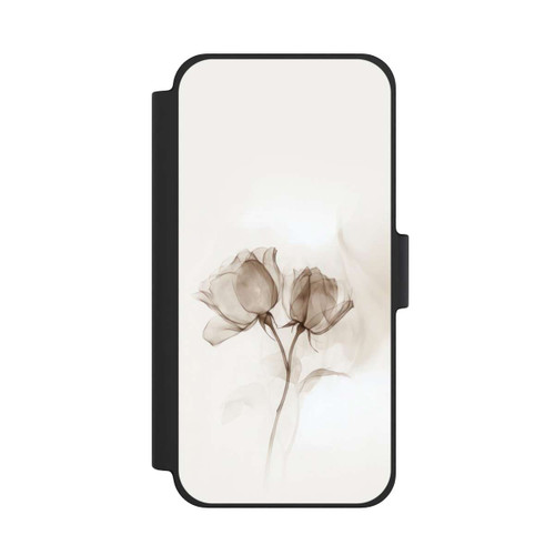 Apple iPhone 12 mini NIVOflip Braune Rose Blume Nebel