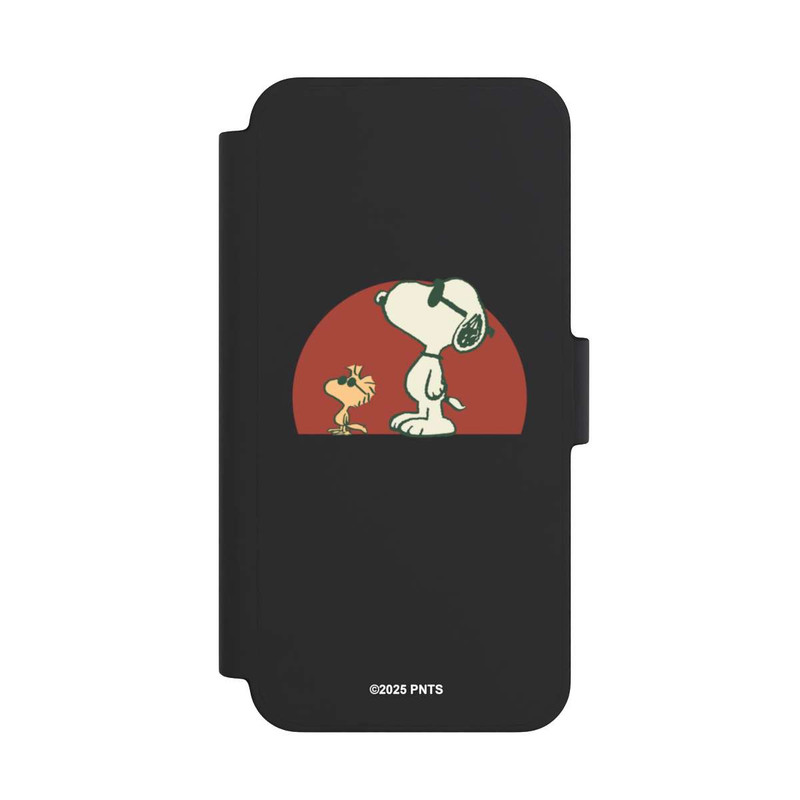 iPhone 12 mini NIVOflip Snoopy Woodstock Far Out transparent